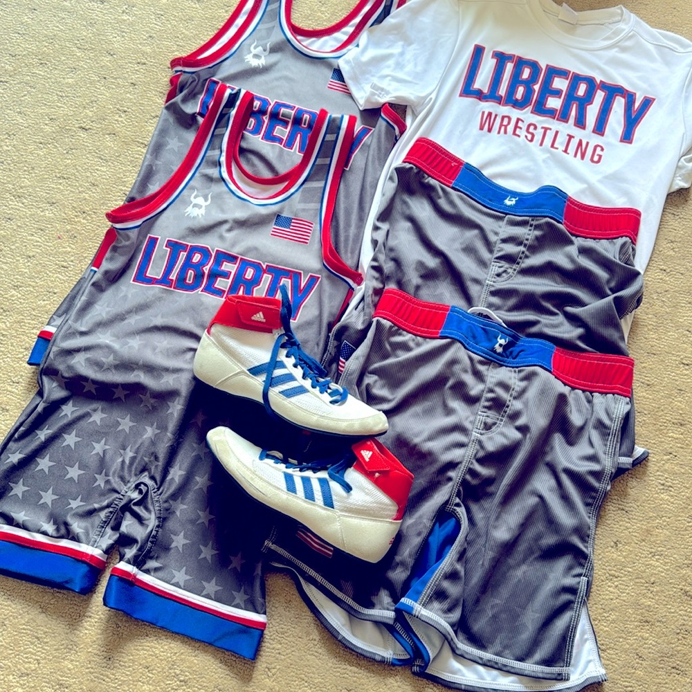 ❤️🤍💙Youth wrestling lot 💙🤍❤️